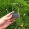 50pcs Garden Peg U-Shape Garden Staple Garden Ground Nail Film Pegs (15cm) Newly
