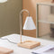 Electric Candle Warmer Wax Melt Aromatherapy Table Night Lamp (White EU)