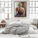 Woman Back Oil Paint By Numbers Kits Canvas Drawing DIY Coloring Pictures
