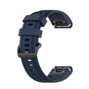 20mm Silicone Watch Band for Garmin Fenix 7S Bracelet Strap (Midnight Blue)