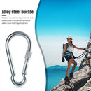 Outdoor Camping Alloy Steel Buckle Hook D-ring Safety Mountain Climb Carabine