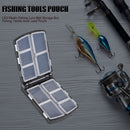 LEO ABS Fishing Lure Bait Storage Box Fishing Tackle Hook  Pouch (S) Newly