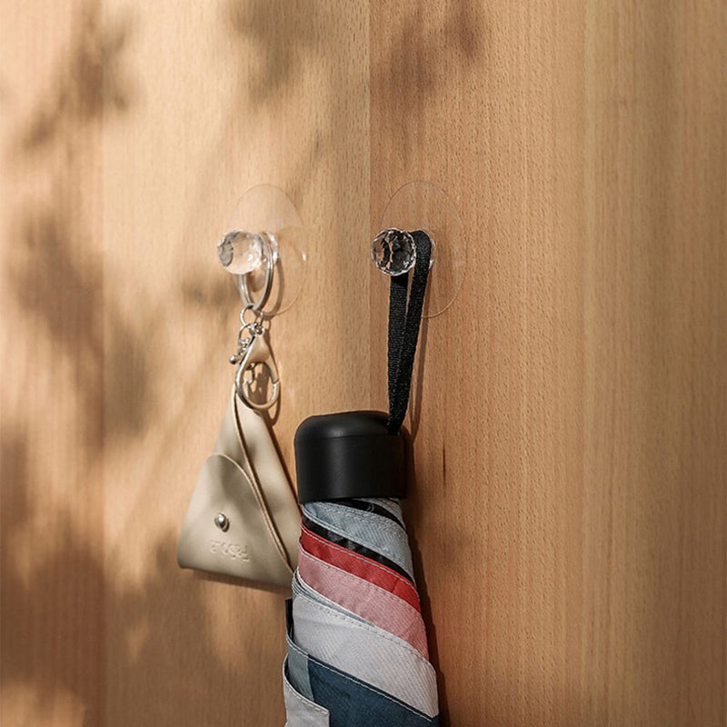 Wardrobe Pulls Refrigerator Door Handle Auxiliary Knobs Hook Self-adhesive