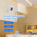 2pcs Waterproof Case for Wyze Cam V3 Security Camera Cover (Black + White)