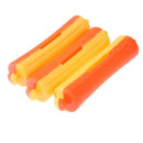 6pcs Perm Bar Rubber Band Hair Curler Hairdressing Tool(Random Color/8