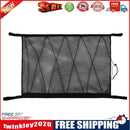 Car Ceiling Storage Net Pocket Grab Handle Drawstring Sundries Organizer