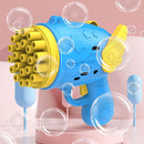 Semi-Automatic Bubble Making Toys Electric Soap Bubble Machine (B Blue)