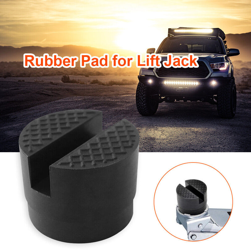 Shock Absorbing Car Lift Jack Rubber Stand Block Floor Slotted Jacking Pads
