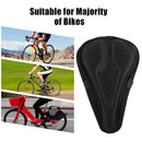 Bicycle Seat Saddle Wide Mountain Bike Seat Cushion Cycling Pad Cover Accessory