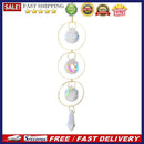 1/5pcs Shiny Moon Sun Heart Ball Wind Chimes Home Balcony Window Car Room Dec