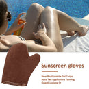 1pc Body Self Tanning Oiling Applicator Gloves Body Cleaning Glove (Brown) Newly