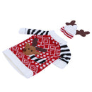 Christmas Deer Wine Bottle Decor Set Bottle Cover Clothes Cap Kitchen Decor