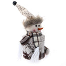 Cartoon Christmas Gift Box Candy Jar Bottle Christmas Decoration (Snowman)