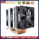 SNOWMAN 6 Heat Pipe Cooling Home Office CPU Cooler Fan 4 Pin PWM Silent Radiator