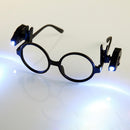 Adjustable Mini Reading Light Lamp LED Glass Universal Eyeglass Clip Lamp Newly