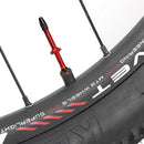 2pcs 60mm MTB Road Bike Extender Valves Tubeless Presta Valve Core (Red) Newly