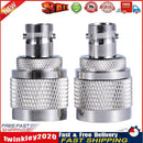 BNC Female to UHF Male Connector PL259 RF Coaxial Coax UHF to BNC Adapter Newly
