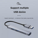 #A ORICO USB3.0 USB2.0 TF Expansion HUB Splitter 4 Port USB Docking Station Adap