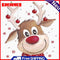 20x20cm Oil Paint By Numbers Christmas Elk Frameless Picture Crafts Home Decor