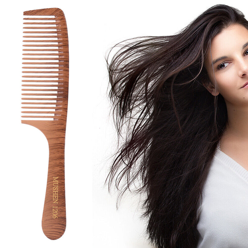 Wooden Smooth Comb Scalp Massage Anti Tangling Static Salon Hair Brush (06)