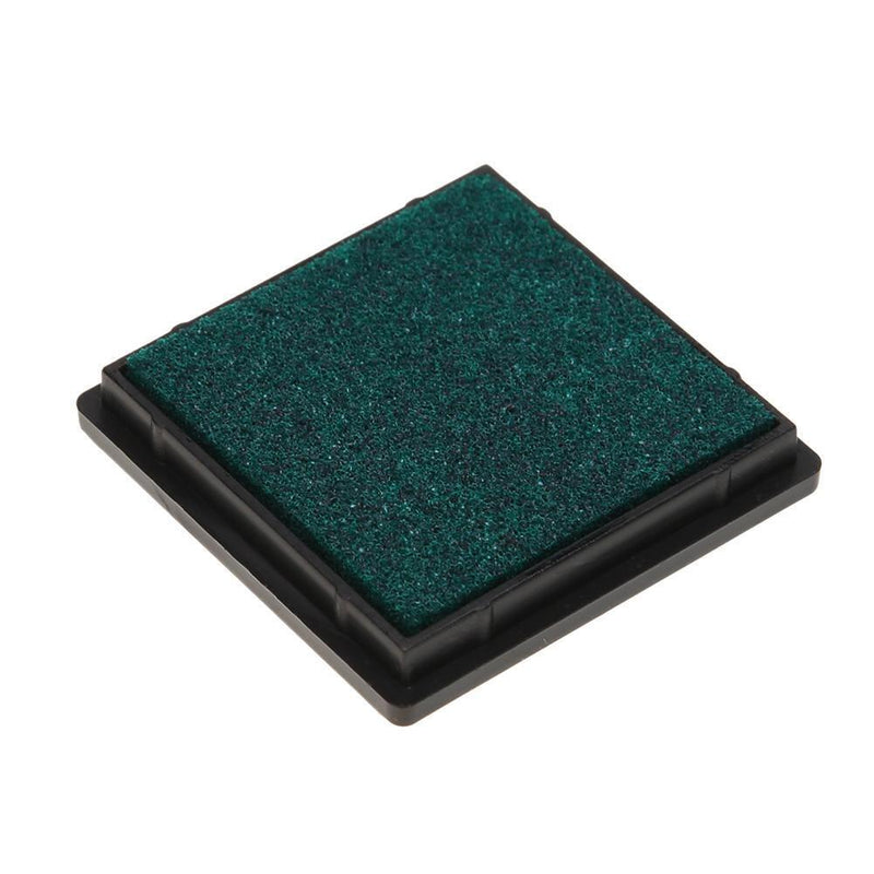 Fingerprint Square Stamp Inkpad for DIY Scrapbook Card Making Craft (Green)