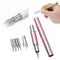 Drawing Line Polish 6 Heads Drill Point DIY Nail Art Pens Dotting Pen
