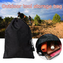 11*16cm Storage Bag Drawstring Nylon Waterproof Pouch For Outdoor Travel P6S1