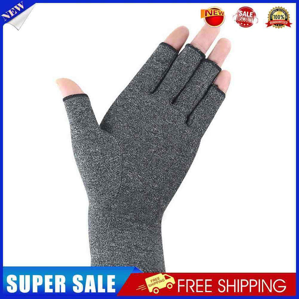 Arthritis Therapy Compression Gloves Pain Joint Relief Warm Mittens (M)