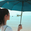 Mini Wearable Wrist Fan Rechargeable Battery Operated Personal Fan (Green)