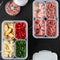 Kitchen Refrigerator Storage Box Compartment Fresh Keep Container (B High) Newly