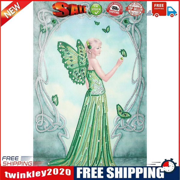 Angel Woman DIY Part Drill Special-Shaped Diamond Painting Mosaic (YX266)