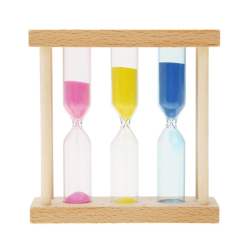 Hourglass made of wood, 1/3/5 minutes, gift, decoration for home