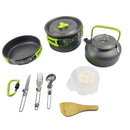 Kettle Outdoor Supplies Cookware Set Cooking Pot Picnic Utensils Set Camping
