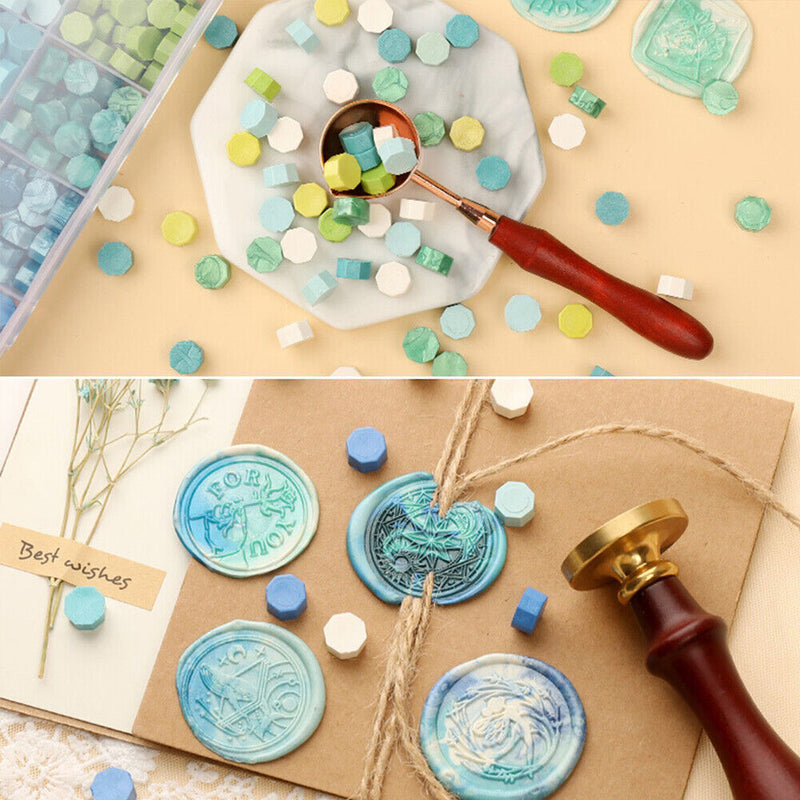 960pcs Wax Seal Stamp Tablet Retro Sealing Wax Beads Pill DIY Lacquer Mater