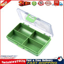 Multi-Slot Lures Bait Hooks Box Fishing Tackle Storage Container (4 Cells) Newly