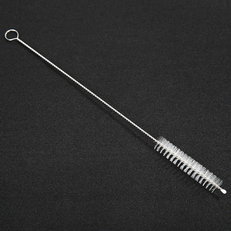 5pcs Stainless Steel Reusable Drinking Straw Set with Cleaner Brush Kitchen T