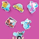 12pcs Children DIY Production Paper Puzzles Enlightenment Educational Toys
