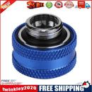 G1/4 Thread Rigid Tube 14mm Hard Tube Extender for PC Water Cooling(Blue)