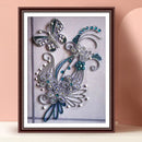 Diamond painted 5D DIY flower series special-shaped diamond (PH78) Newly