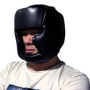 Muay Thai Boxing Helmet Head Protector Karate Kickboxing Protective Headgear