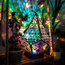 Bohemian Colorful Floor Projector Light Ambient Light Bedside Lamp Starry Sky