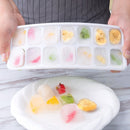 14 Grids Silicone Ice Cube Tray Summer DIY Homemade Ice Cube Mold (Pink) Newly