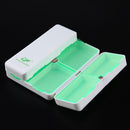 domybest Folding Pill Box Drug Tablet Storage Travel Case Holder 7 Day Pills