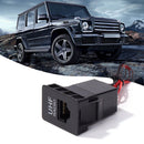Dashboard Switch Panel RJ45 UHF Radio Pass Through Adapter Mic Socket Connector