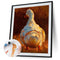 Oil Paint Chicken And Duck By Numbers Coloring Picture Digital Drawing
