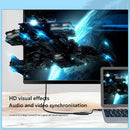USB Type C DP to HDMI-Compatible Converter Cable 4K USB3.1 10Gbps HDTV Adapter