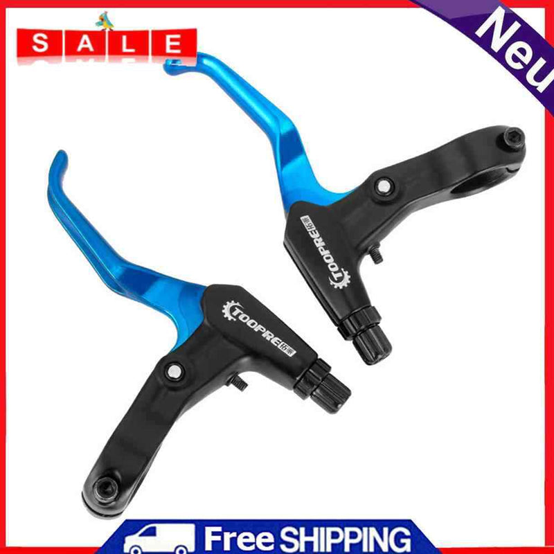TOOPRE Aluminum Alloy Mountain Bike Brake Lever Bicycle Clutch Grips Handleable