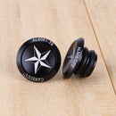 Bike MTB 1 Pair Mini Aluminum Alloy Grip Handlebar Bar End balck