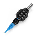 Aluminum Alloy Tattoo Grip 24mm Handle Non-Slip Self-locked Tube (Black) Newly