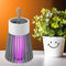 Electric Mosquito Killer Lamp LED Light Fly Bug Trap (Rechargeable Grey) Newly